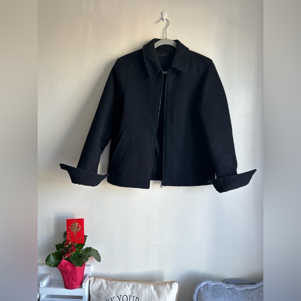 Uniqlo single collar short blouson